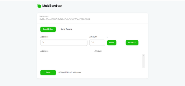 ethereum transfer between addresses